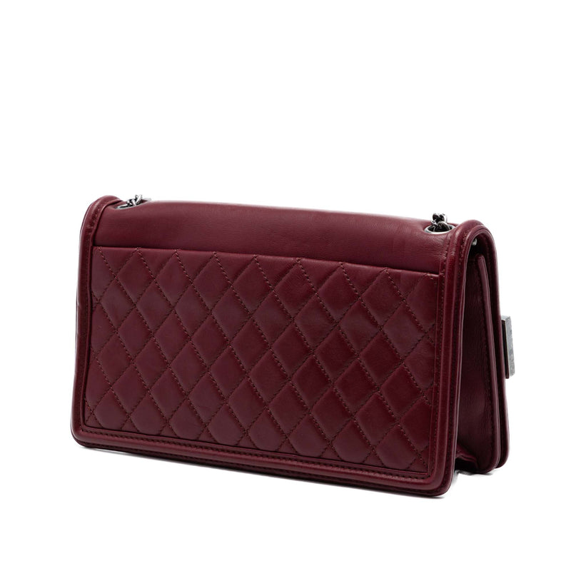 Lambskin and Acrylic Boy Brick Horizontal Flap - Image 2