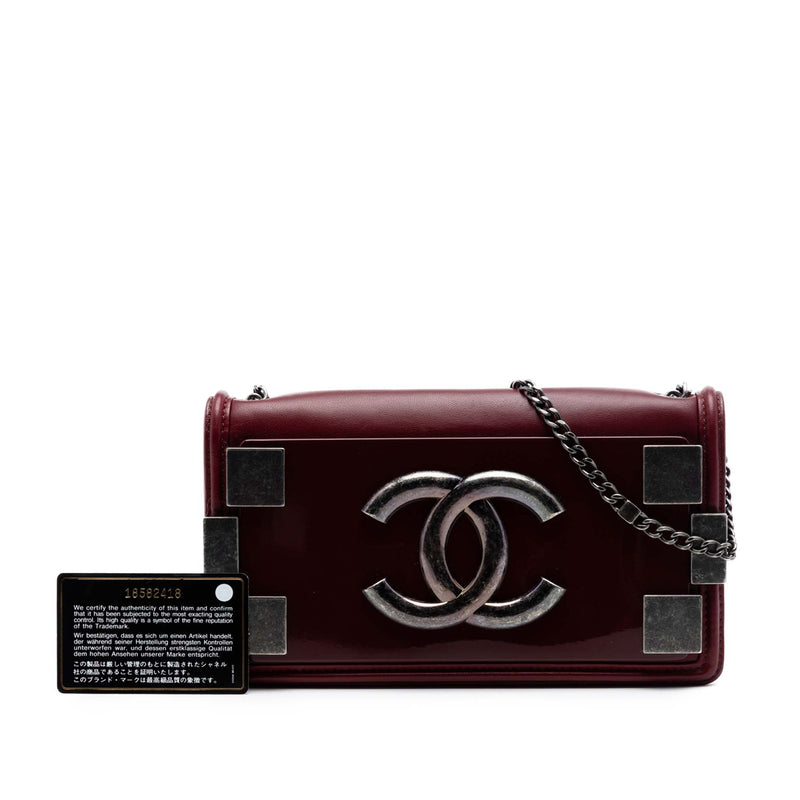Lambskin and Acrylic Boy Brick Horizontal Flap - Image 6