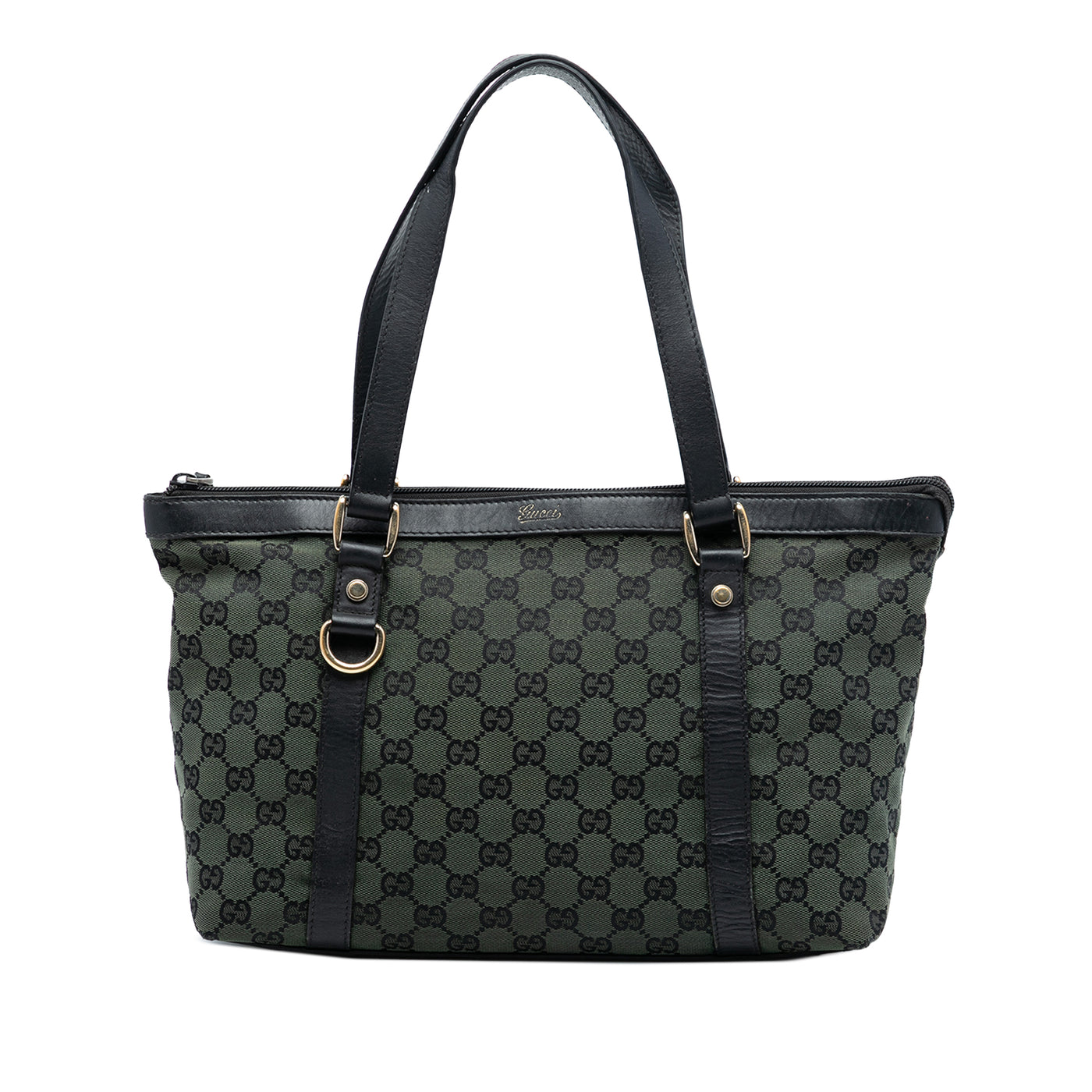 GG Canvas Abbey D Ring Tote - Image 1
