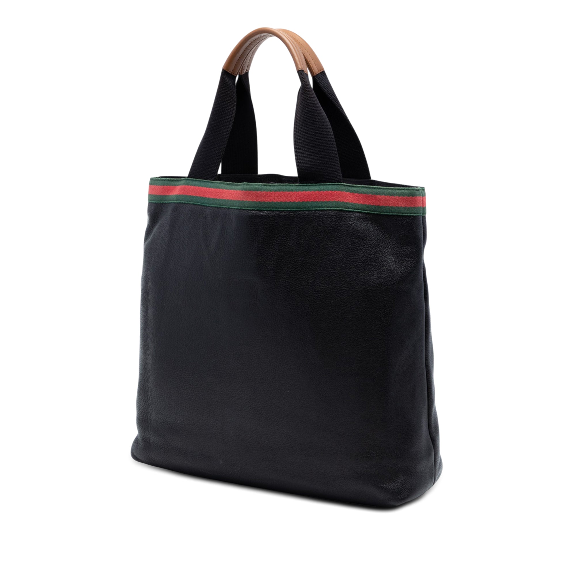 Calfskin Web Tote - Image 2