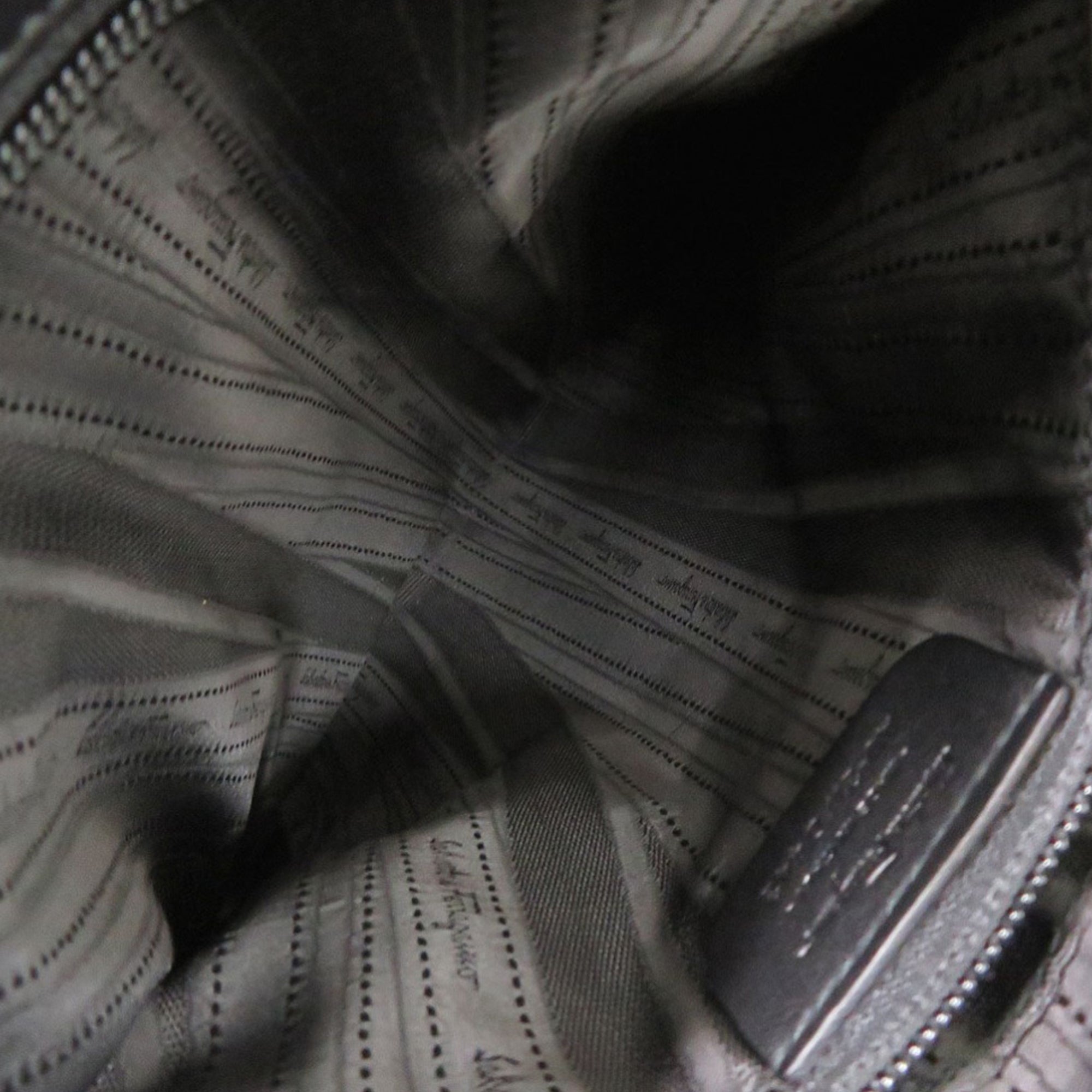 Leather Gancini Crossbody - Image 3