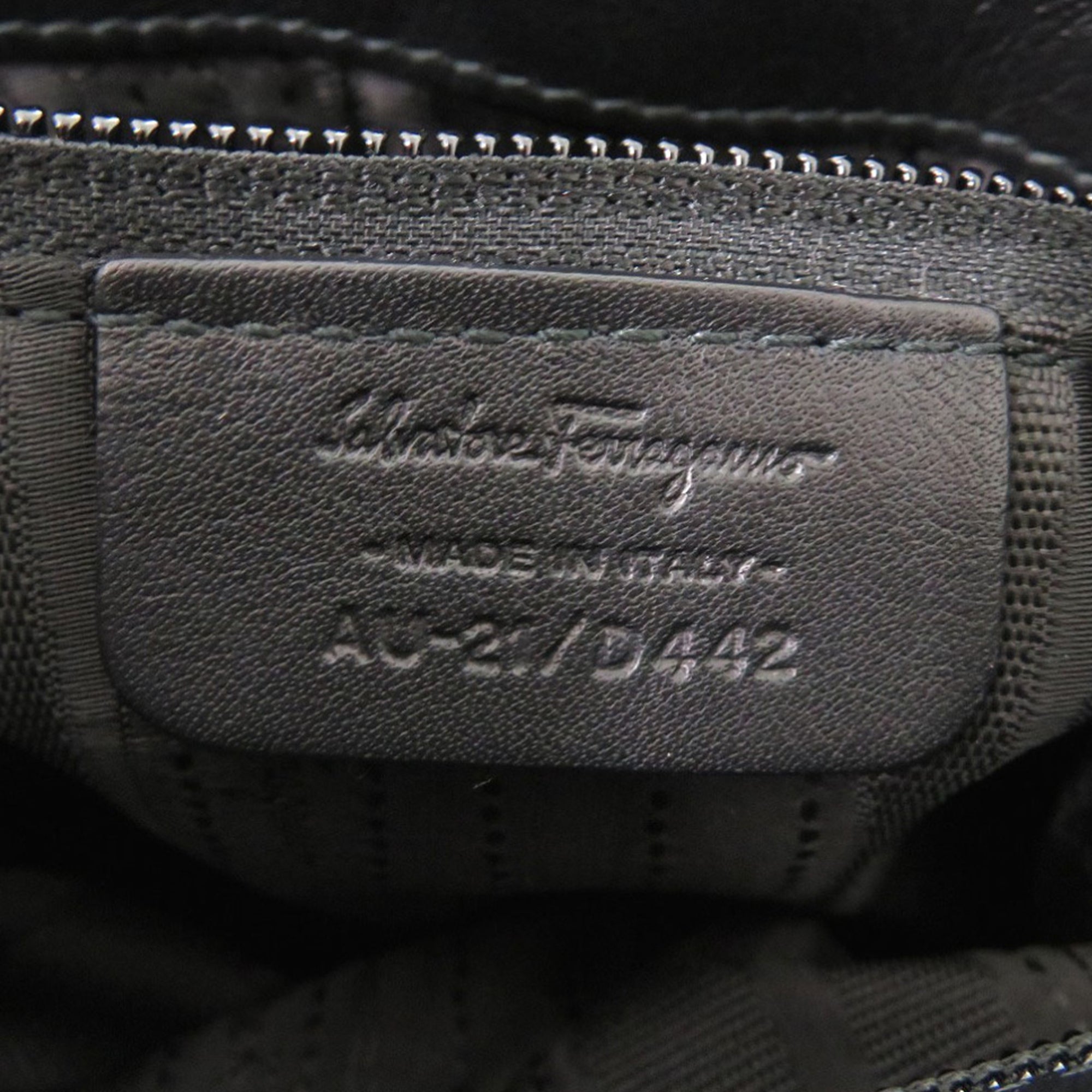 Leather Gancini Crossbody - Image 5