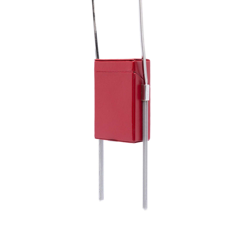 Mini Lambskin Smoking Box Crossbody - Image 2