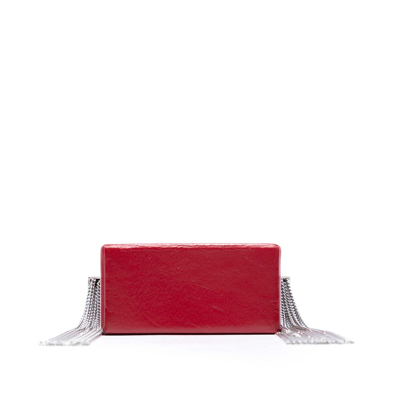 Mini Lambskin Smoking Box Crossbody - Image 3