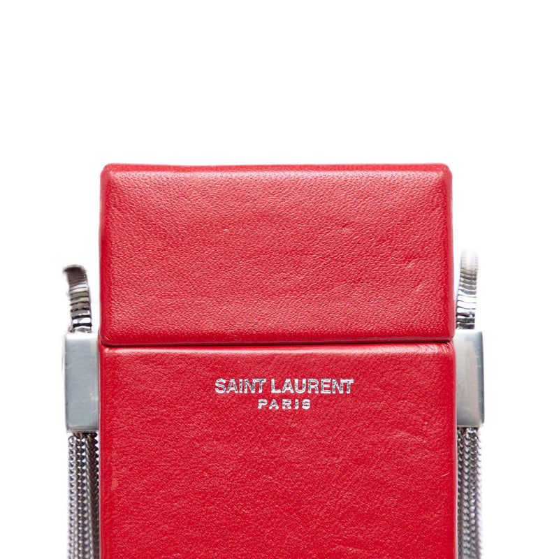 Mini Lambskin Smoking Box Crossbody - Image 4