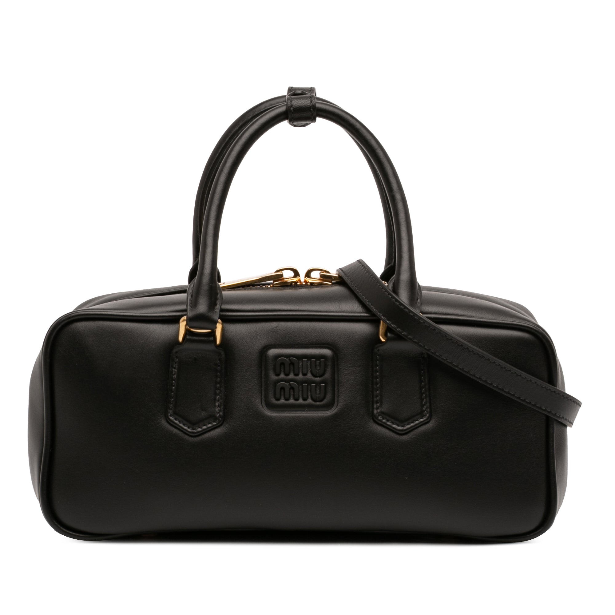 Leather Arcadie Satchel - Image 1