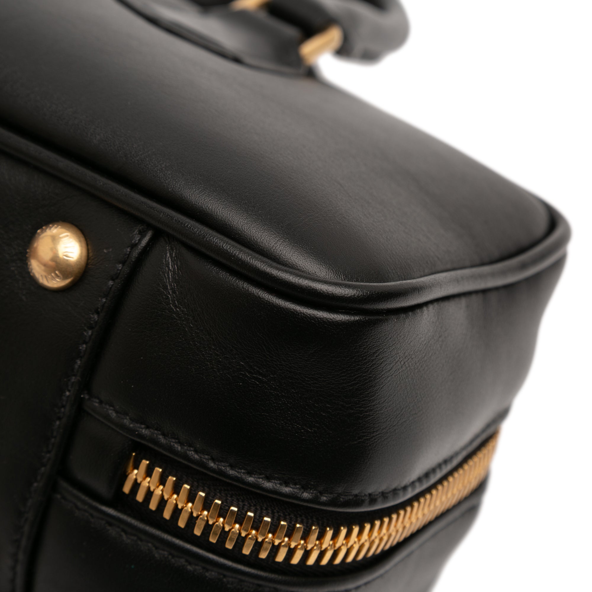Leather Arcadie Satchel - Image 8