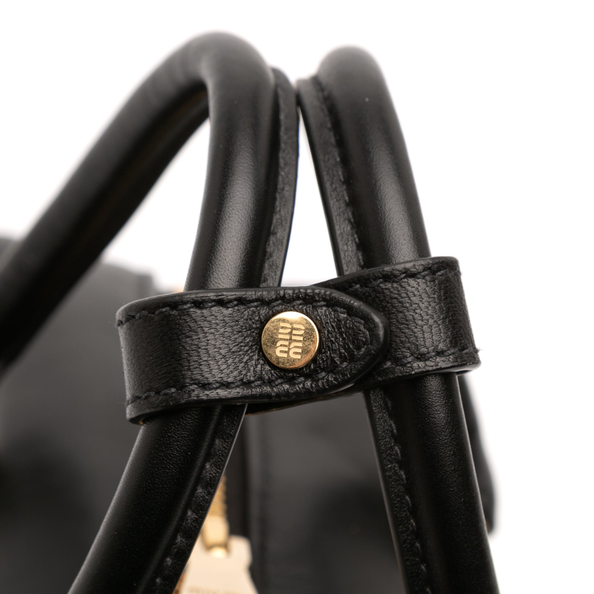 Leather Arcadie Satchel - Image 9
