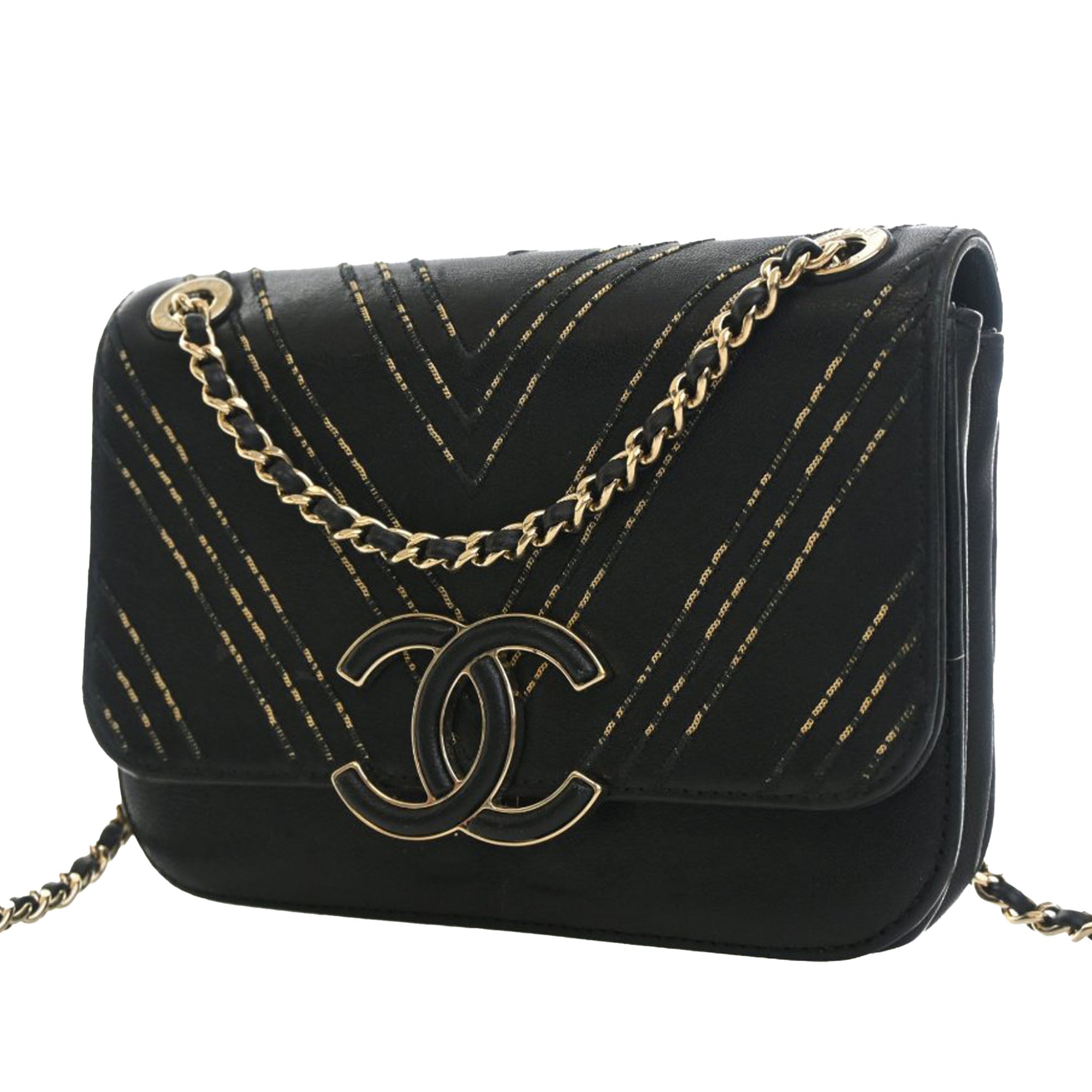 Small Chevron Sheepskin Subtle Flap - Image 10