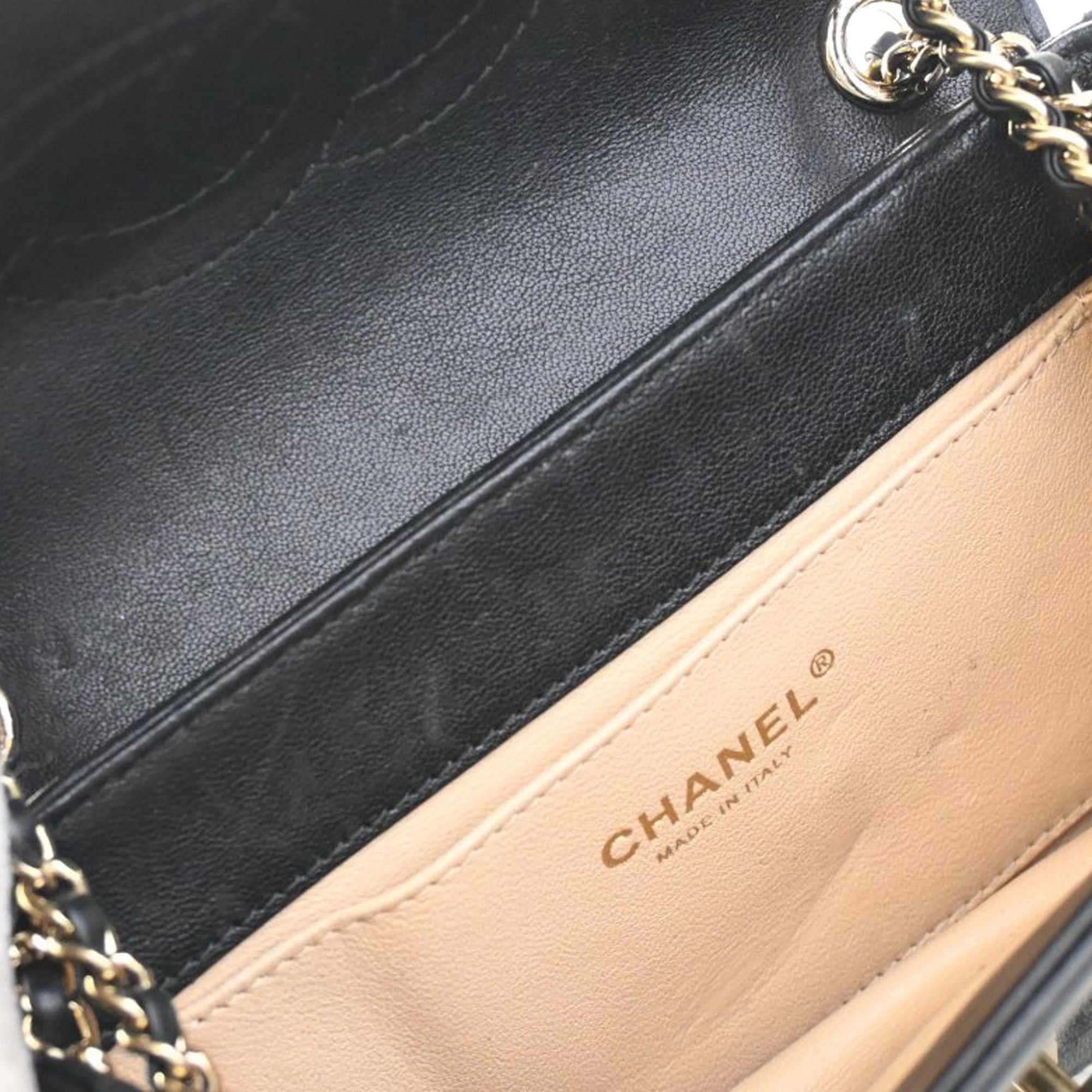 Small Chevron Sheepskin Subtle Flap - Image 7