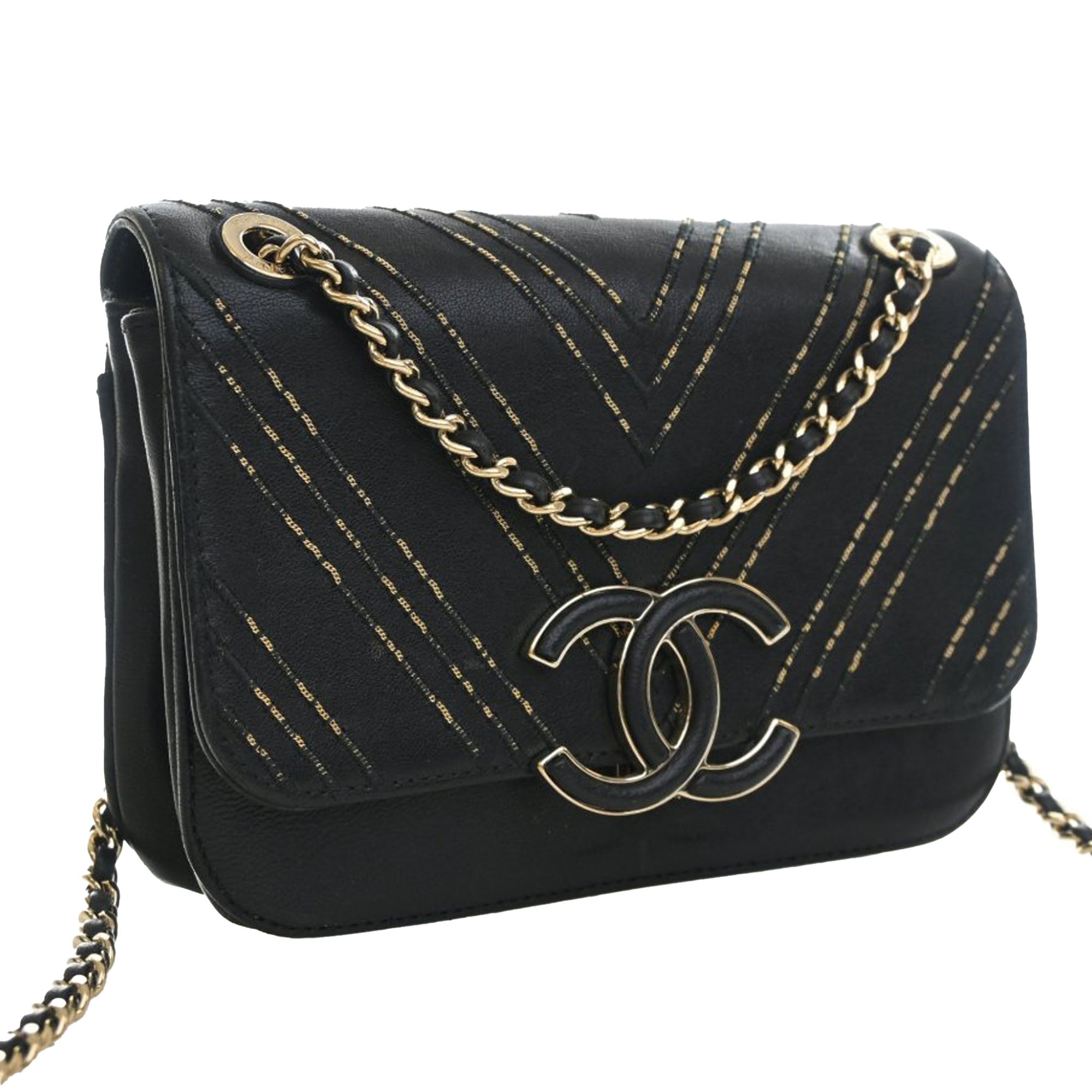 Small Chevron Sheepskin Subtle Flap - Image 9