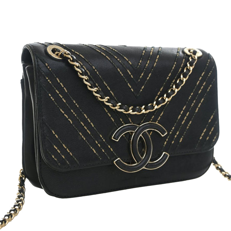 Small Chevron Sheepskin Subtle Flap - Image 9