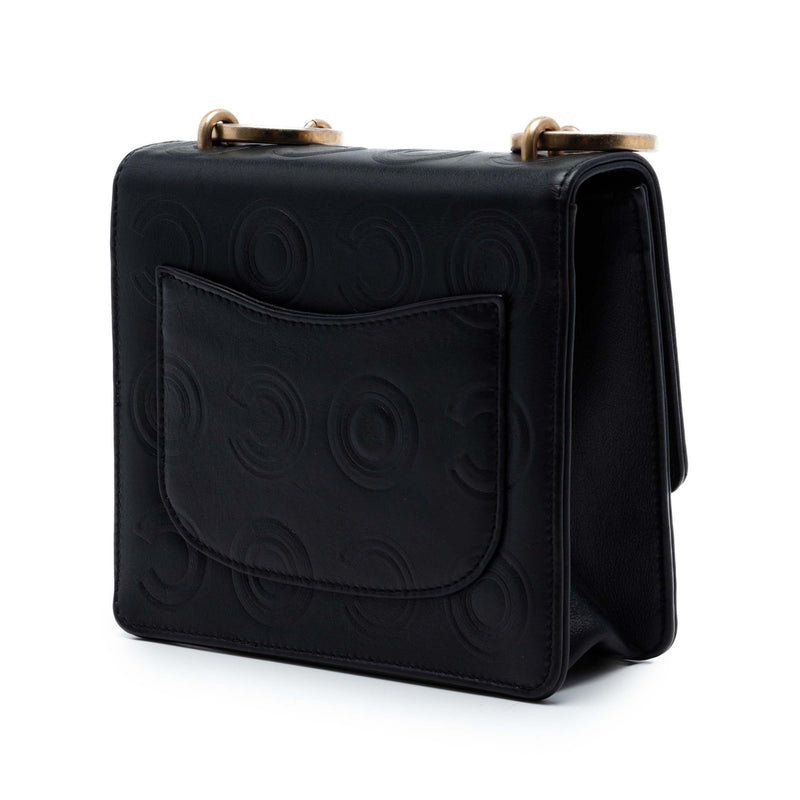 Mini Square Calfskin Coco Embossed Flap - Image 2