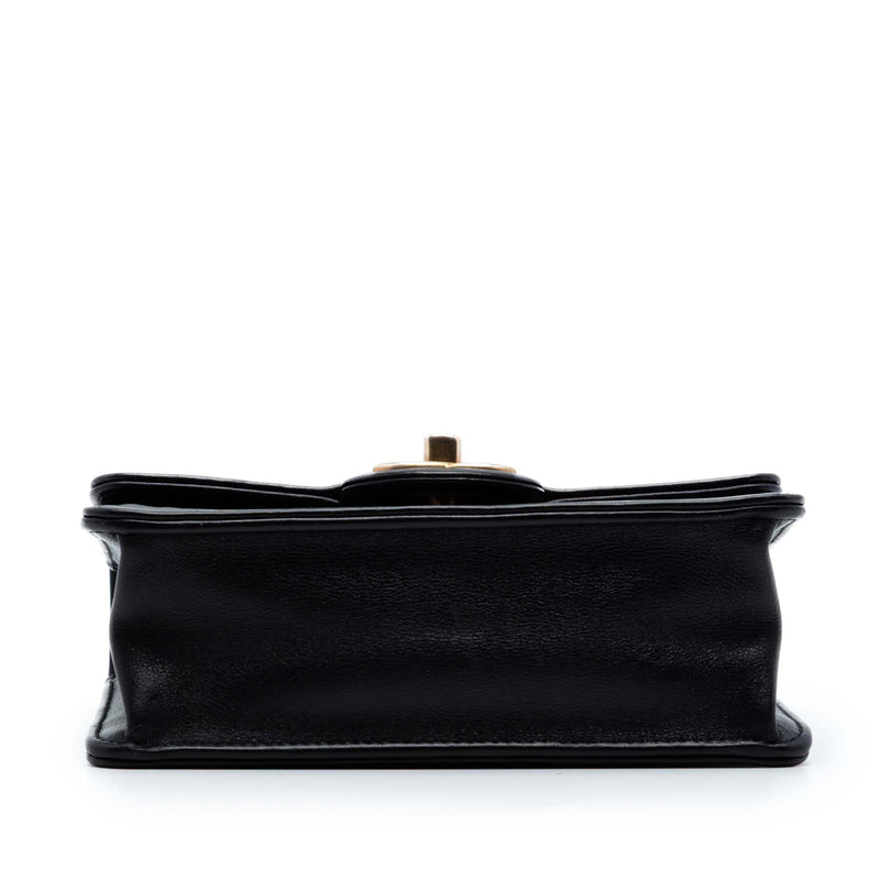 Mini Square Calfskin Coco Embossed Flap - Image 3