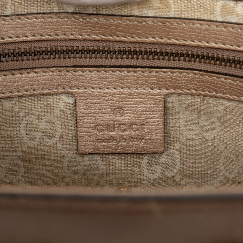 Leather Bright Bit Satchel - Image 5