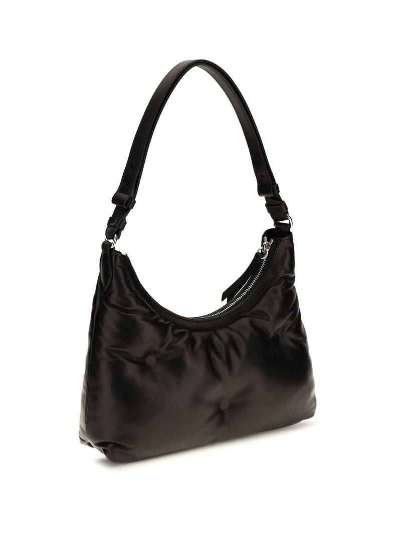 Maison Margiela Glam Slam Shoulder Bag — Black Lamb Leather