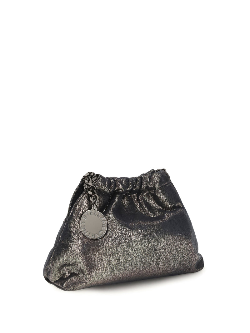Stella Mccartney Falabella Mini Shoulder Bag — Navy Polyester