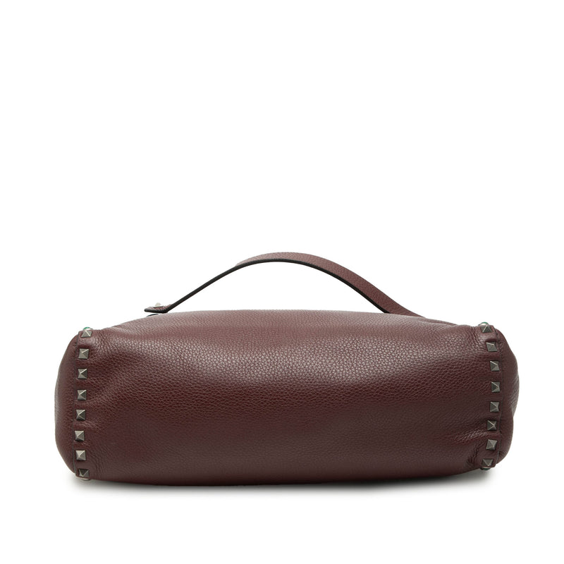 Leather Rolling Rockstud Crossbody - Image 3