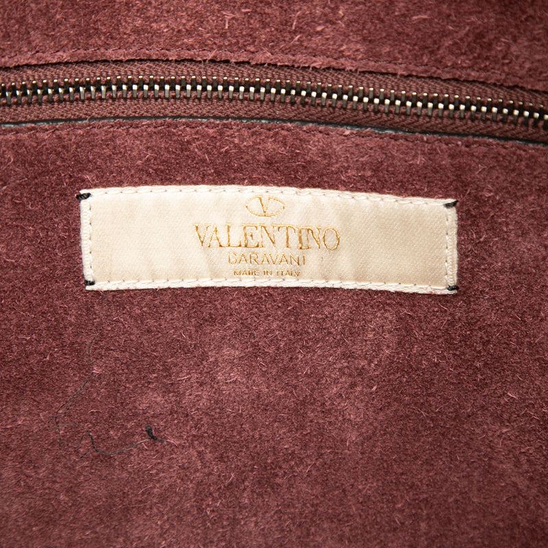 Leather Rolling Rockstud Crossbody - Image 5