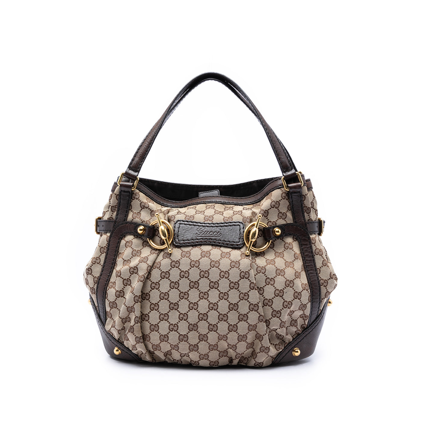 GG Canvas Jockey Shoulder Bag - Image 1