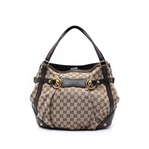 GG Canvas Jockey Shoulder Bag - Image 1