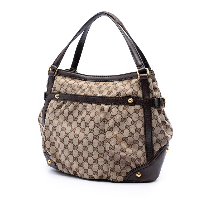 GG Canvas Jockey Shoulder Bag - Image 2