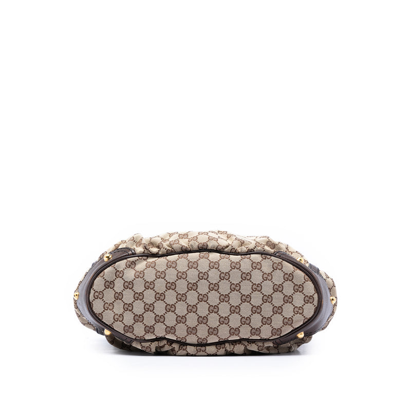 GG Canvas Jockey Shoulder Bag - Image 3