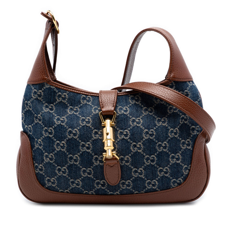 Small GG Denim Jackie 1961 Crossbody