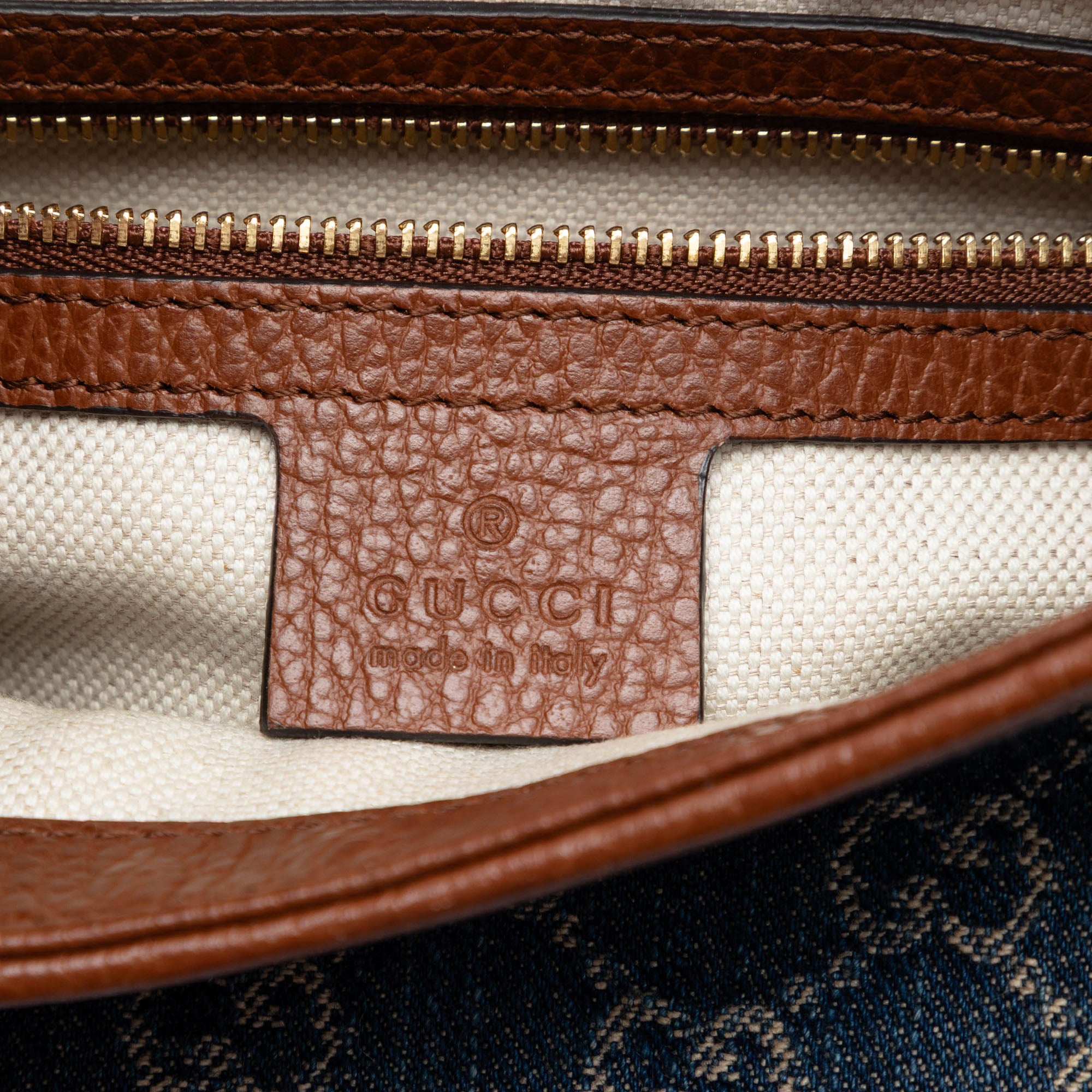 Small GG Denim Jackie 1961 Crossbody - Image 5