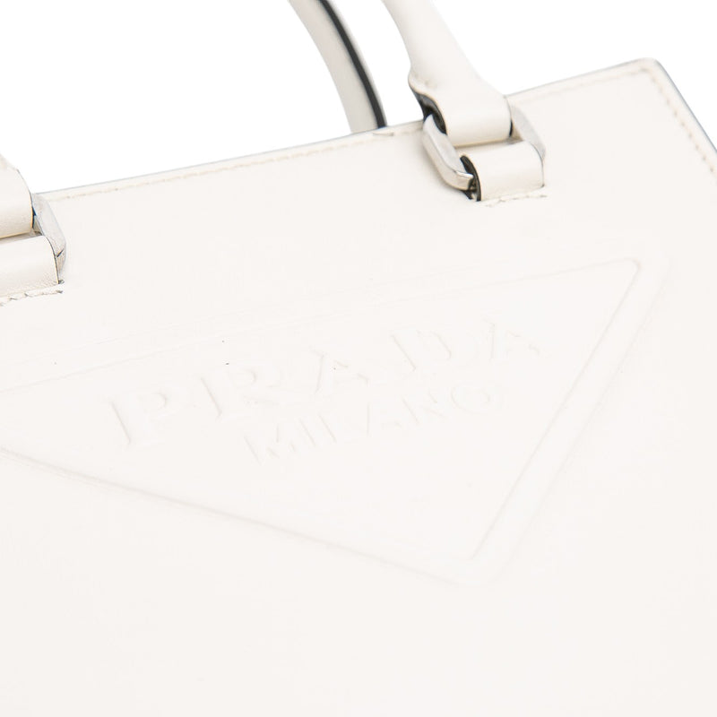 Mini Soft Calf Logo Drill Satchel - Image 7