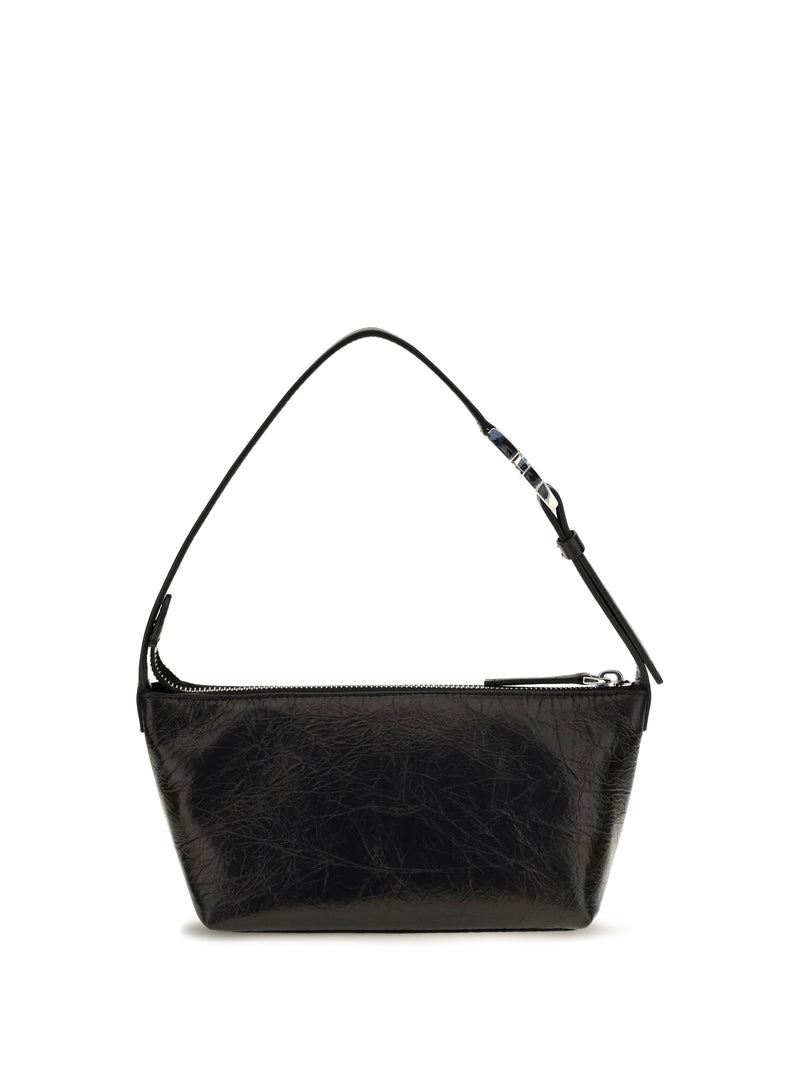 Fendi Vanity Shoulder Bag — Black Calf Leather