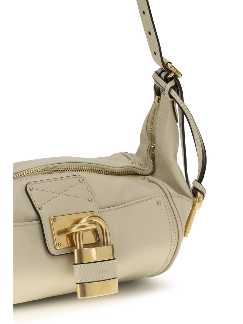 Chloé Shoulder Bag — Beige Calf Leather Bos Taurus
