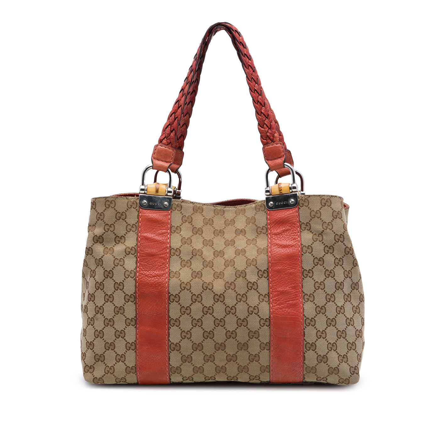 Medium GG Canvas Bamboo Libeccio Tote - Image 1