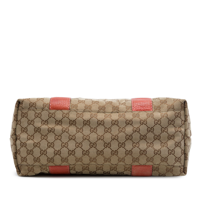 Medium GG Canvas Bamboo Libeccio Tote - Image 3
