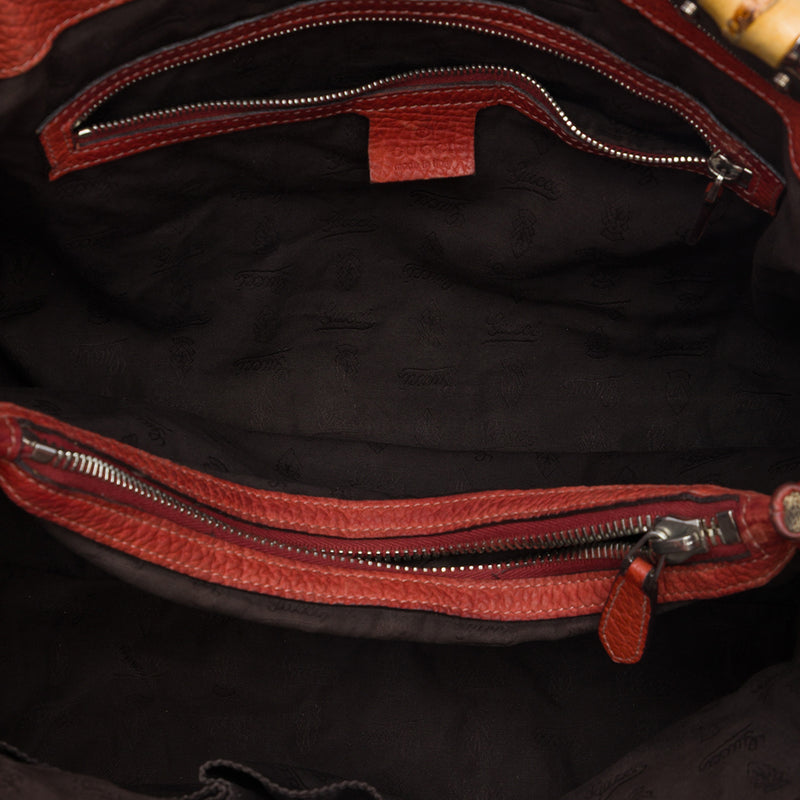 Medium GG Canvas Bamboo Libeccio Tote - Image 4