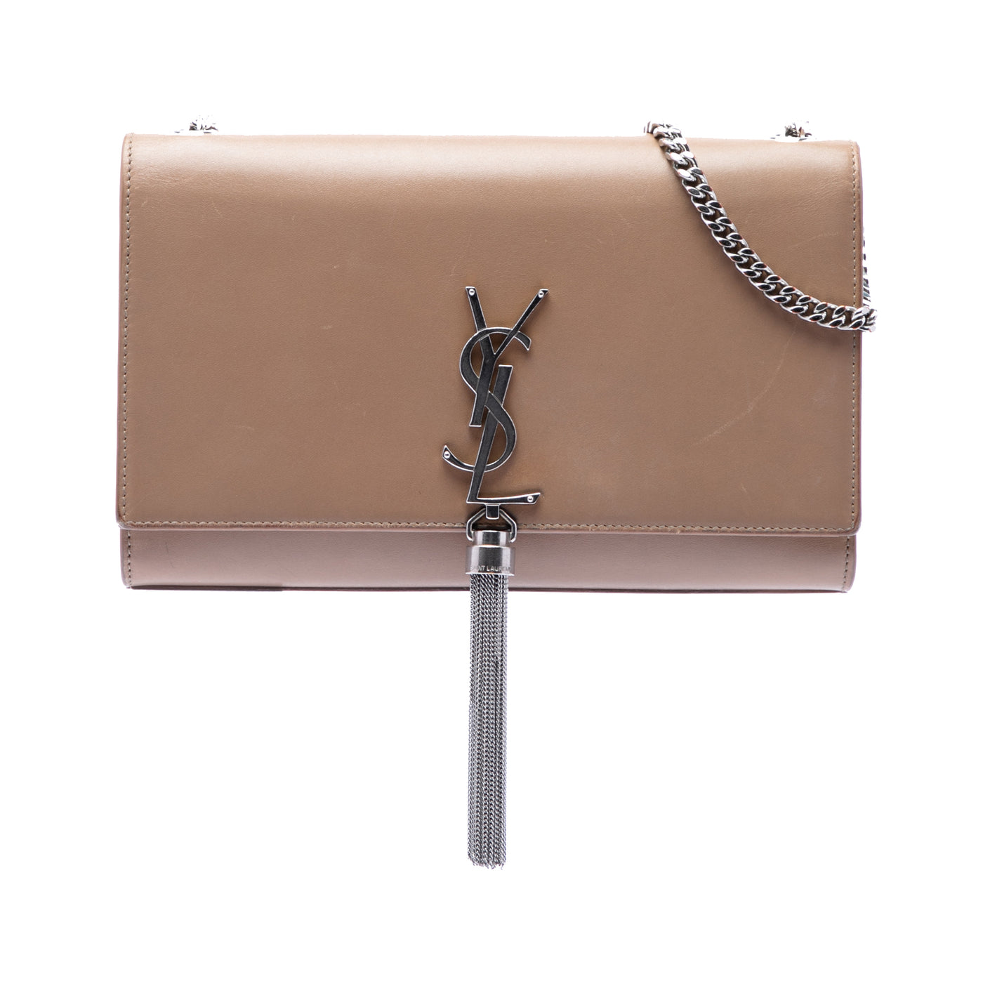 Medium Smooth Calfskin Classic Monogram Kate Tassel Crossbody - Image 1