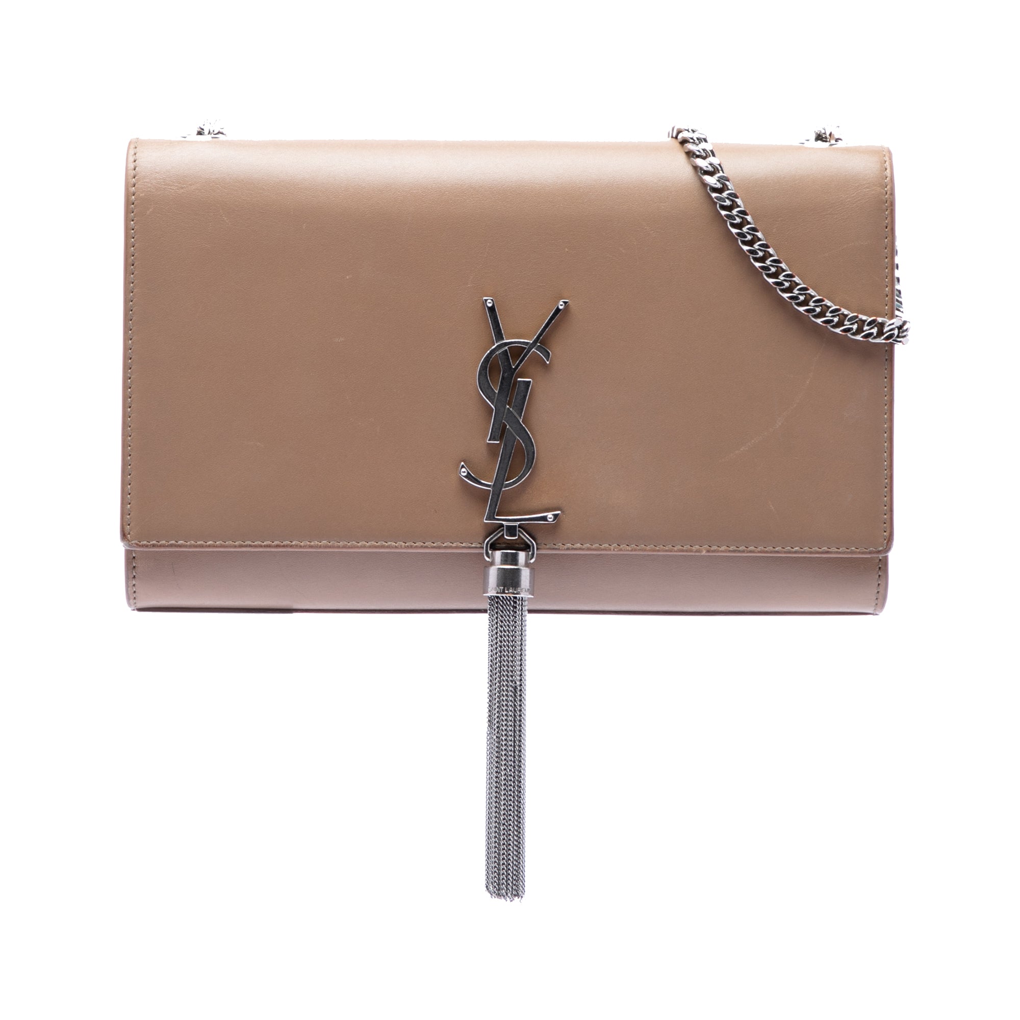 Medium Smooth Calfskin Classic Monogram Kate Tassel Crossbody - Image 1