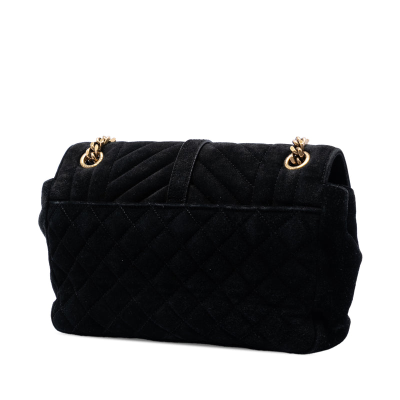 Medium Suede Triquilt Monogram College Bag - Image 2