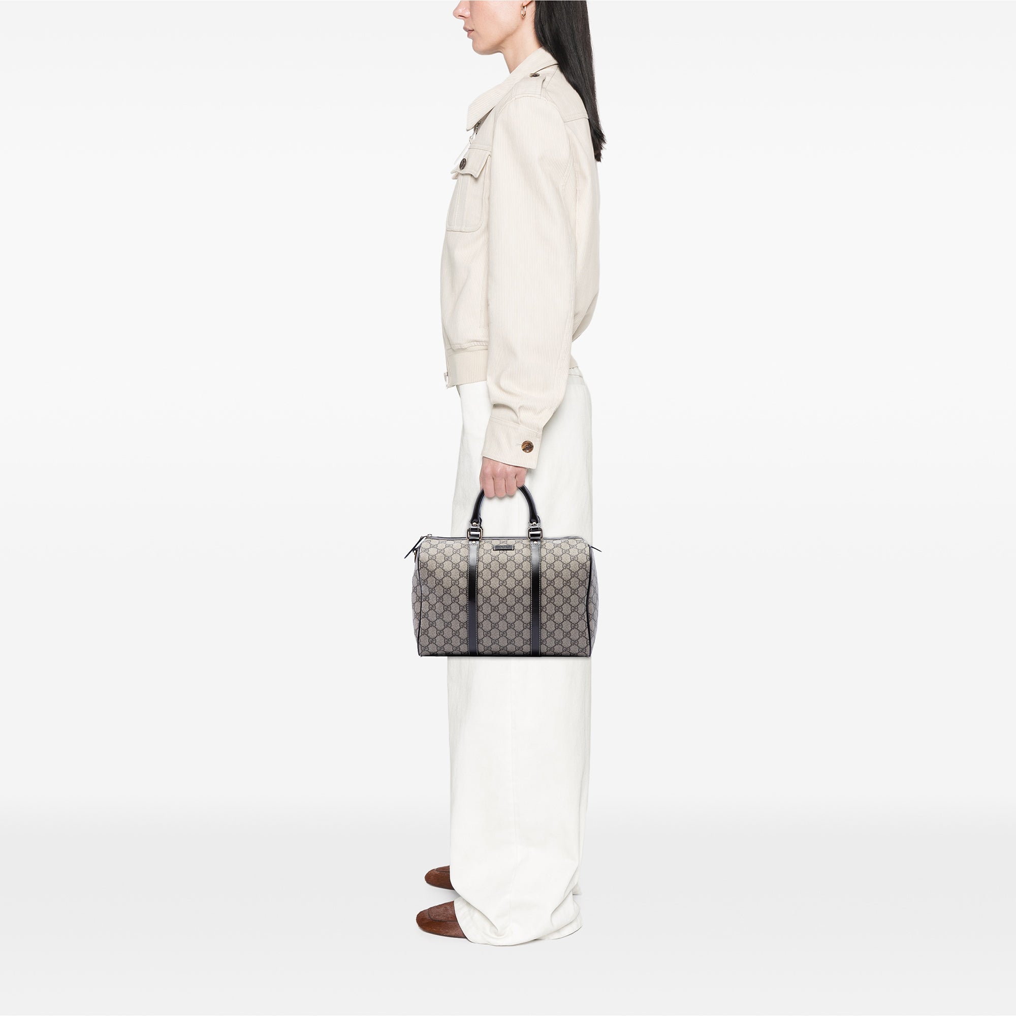 Medium GG Supreme Joy Boston Bag - Image 6
