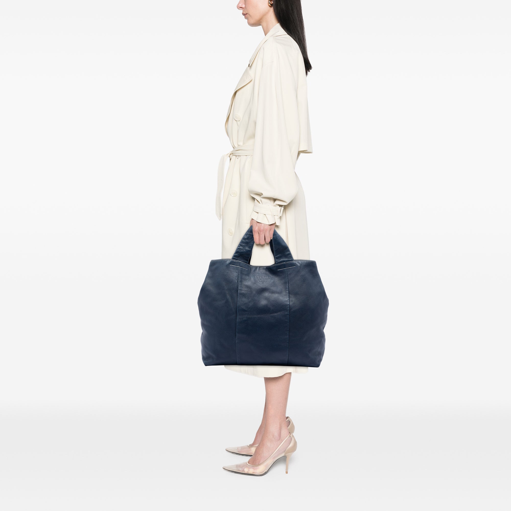 Vitello Daino Shopper Tote - Image 6