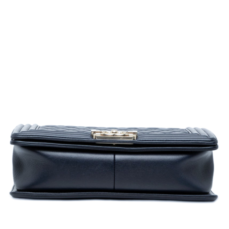 Old Medium Quilted Lambskin Boy Flap - Image 3
