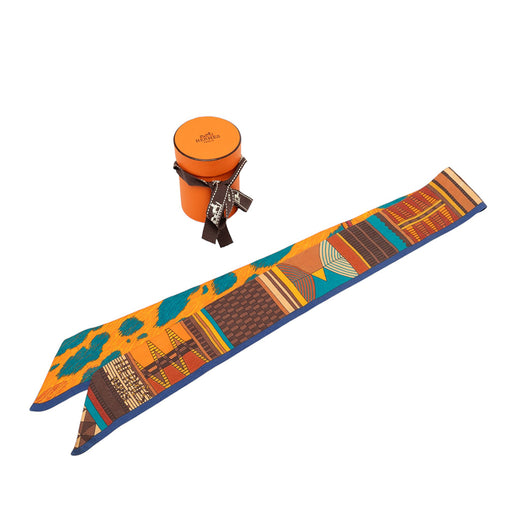 Pelages et Camouflage Silk Twilly Scarf - Image 5