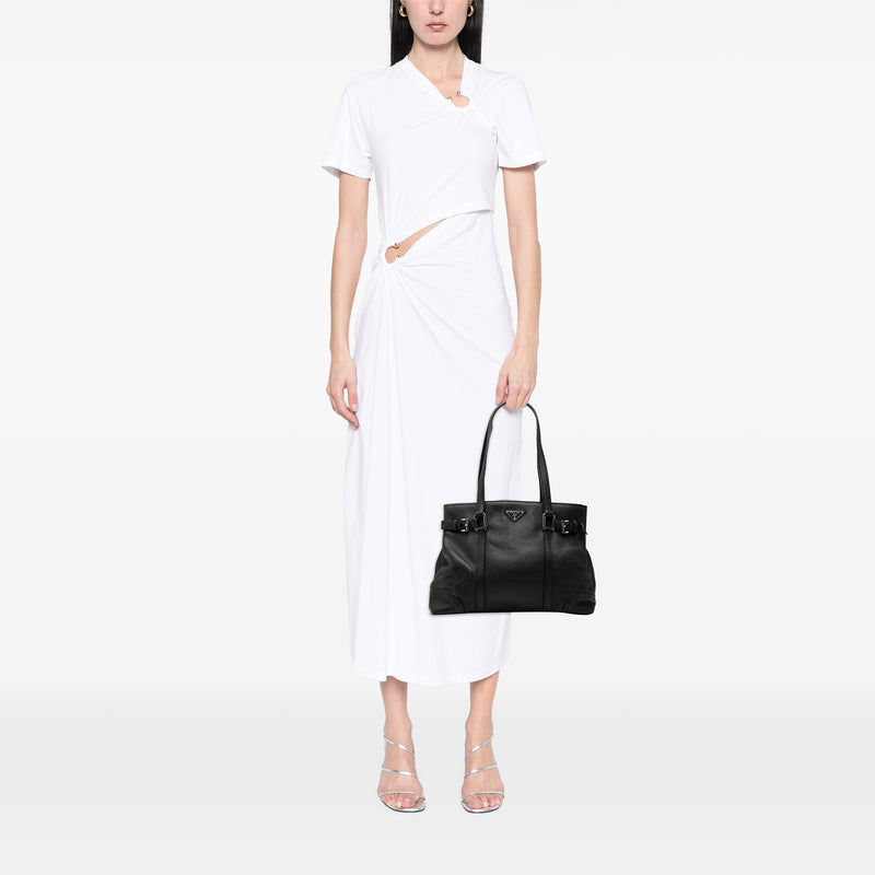 Vitello Daino Buckle Tote - Image 6