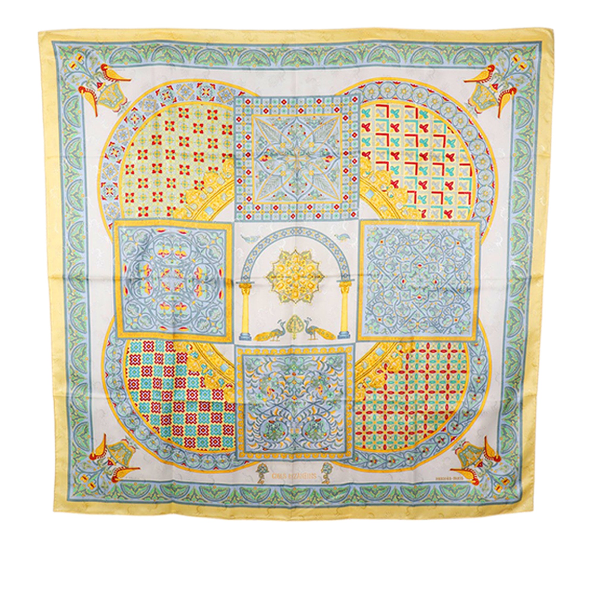Ciels Byzantins Silk Scarf 90 - Image 1