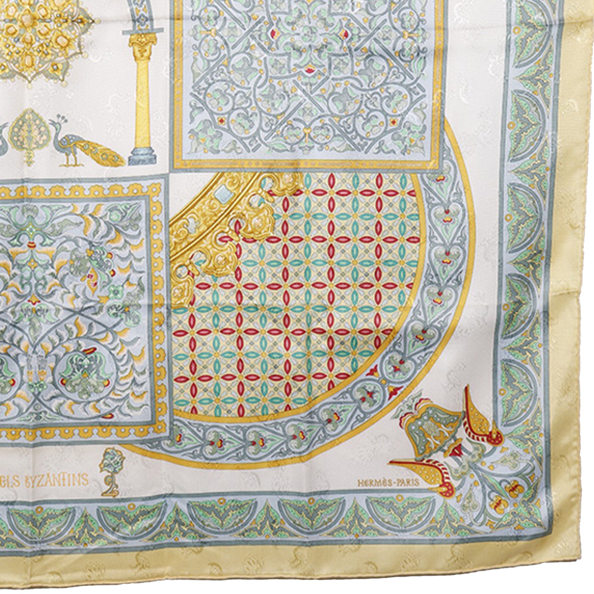 Ciels Byzantins Silk Scarf 90 - Image 7