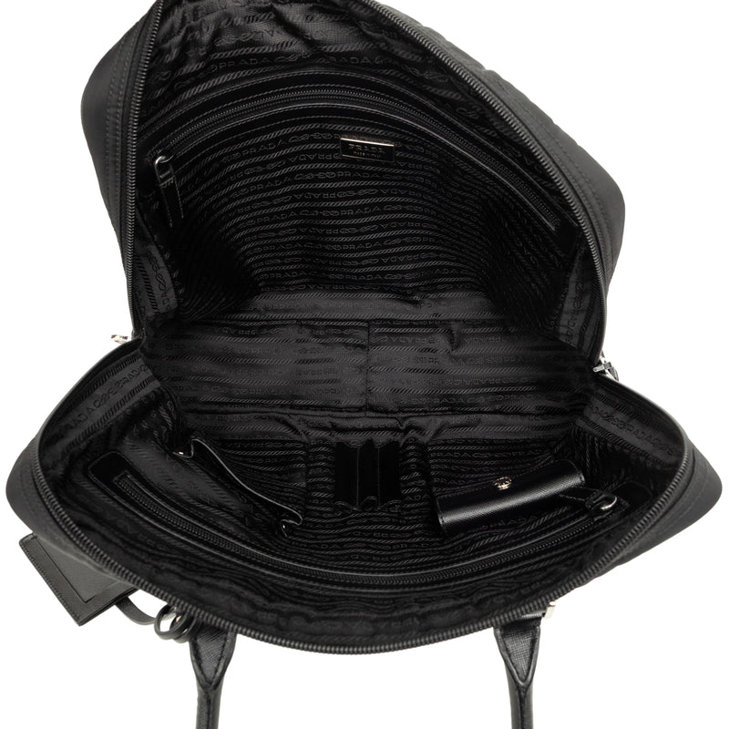Saffiano Trimmed Tessuto Business Bag - Image 4