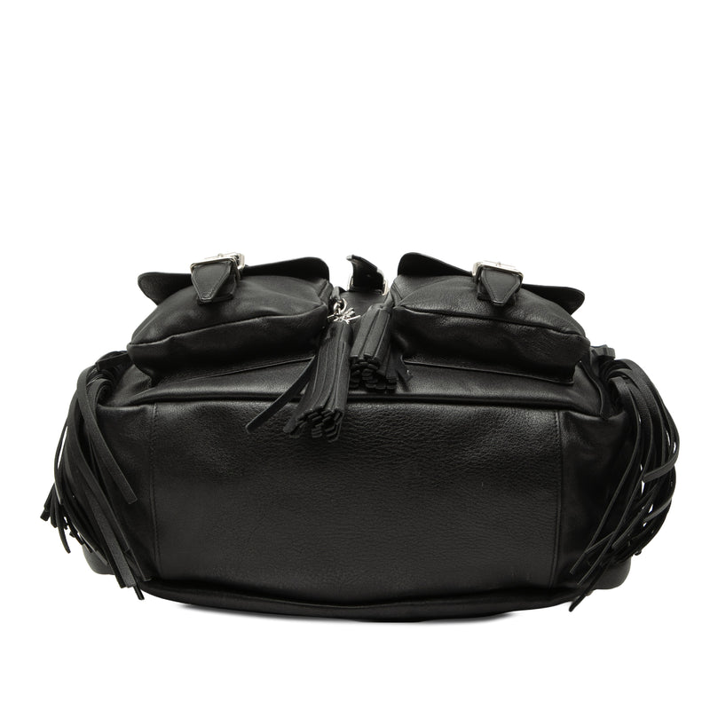 Calfskin Fringe Festival Backpack - Image 3
