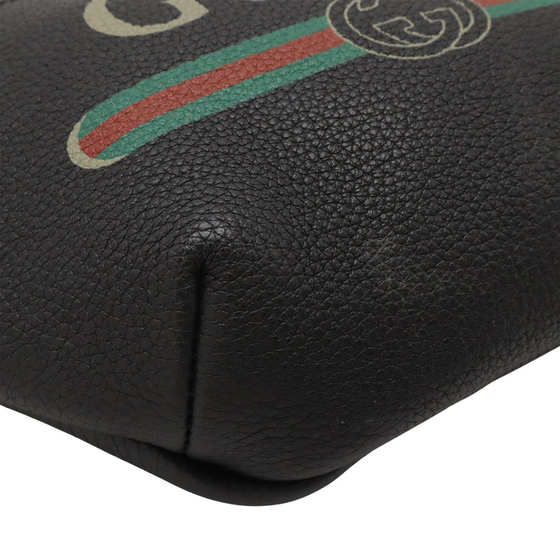 Small Grained Calfskin Web Logo Belt Bag - Image 7