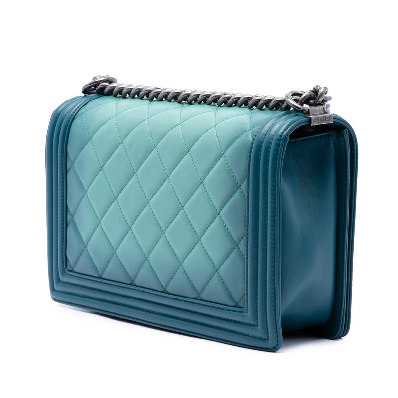 Medium Quilted Calfskin Ombre Boy Flap - Image 2