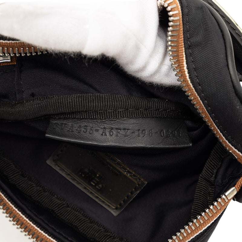 Small Pequin Nylon Roma Amor Messenger Bag - Image 6